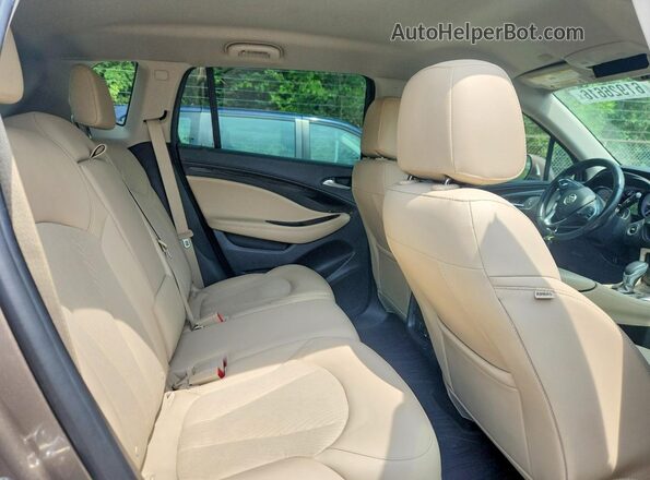 LRBFX1SAXKD089300 2019 BUICK ENVISION Tan Սալոնի հետևի տեսք
