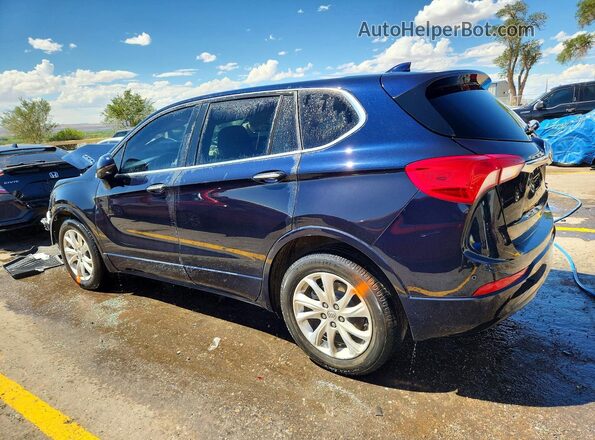 LRBFX1SAXLD104783 2020 BUICK ENVISION Blue Trasero izquierdo