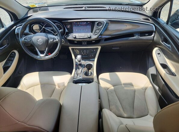 LRBFX1SAXLD155958 2020 BUICK ENVISION Черный Вид панели приборов