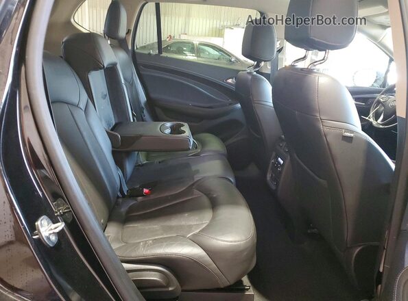 LRBFX2SA0JD003433 2018 BUICK ENVISION Black Սալոնի հետևի տեսք