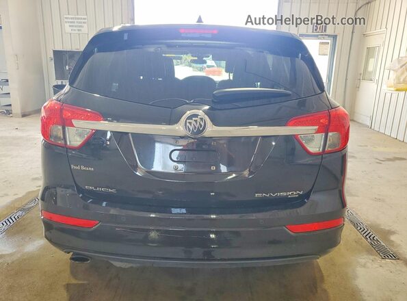 LRBFX2SA0JD003433 2018 BUICK ENVISION Black Հետևի տեսք