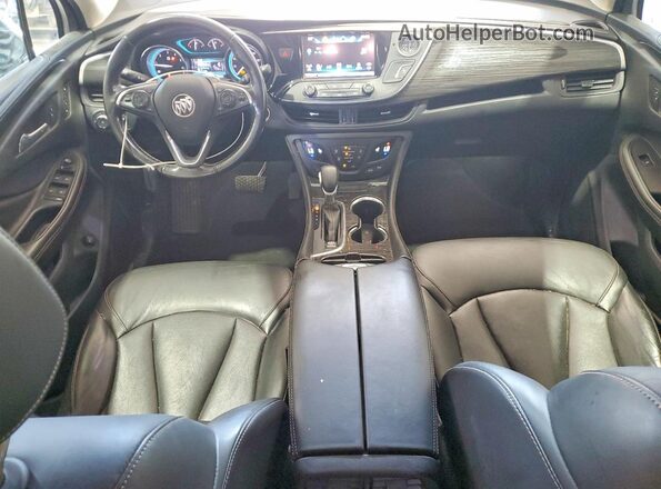 LRBFX2SA0JD003433 2018 BUICK ENVISION Black Առջևի վահանակի տեսք