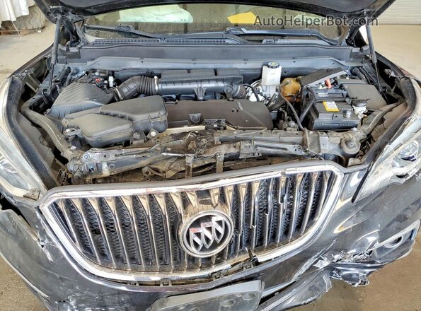 LRBFX2SA0JD003626 2018 BUICK ENVISION Black Widok komory silnika