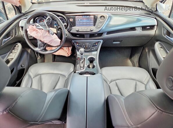 LRBFX2SA2LD123771 2020 BUICK ENVISION Blue Вид панелі приладів
