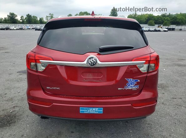 LRBFX2SA3JD003412 2018 BUICK ENVISION Red Հետևի տեսք