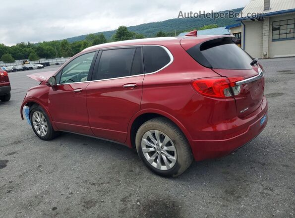 LRBFX2SA3JD003412 2018 BUICK ENVISION Red Հետևի ձախ