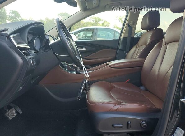 LRBFX2SA3JD027712 2018 BUICK ENVISION Black Vista interior delantera