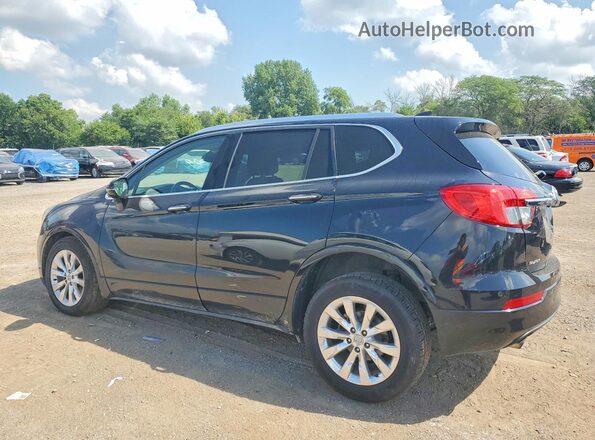 LRBFX2SA3JD027712 2018 BUICK ENVISION Black Trasero izquierdo
