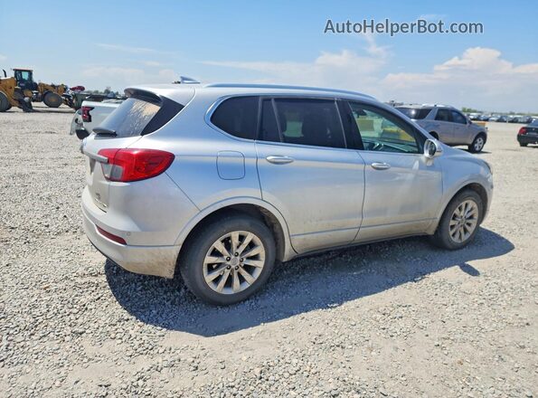 LRBFX2SA3JD051718 2018 BUICK ENVISION Silver Rear right