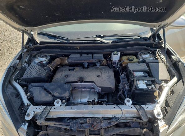 LRBFX2SA3JD051718 2018 BUICK ENVISION Silver Engine compartment view