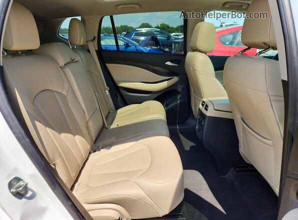 LRBFX2SA3KD007039 2019 BUICK ENVISION White Rear interior view