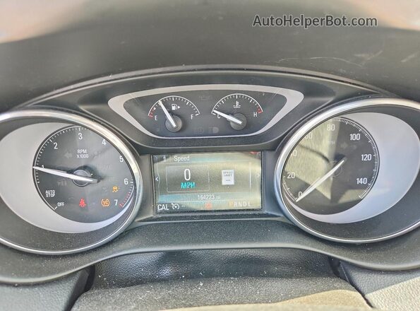 LRBFX2SA3KD007039 2019 BUICK ENVISION White Instrument cluster view