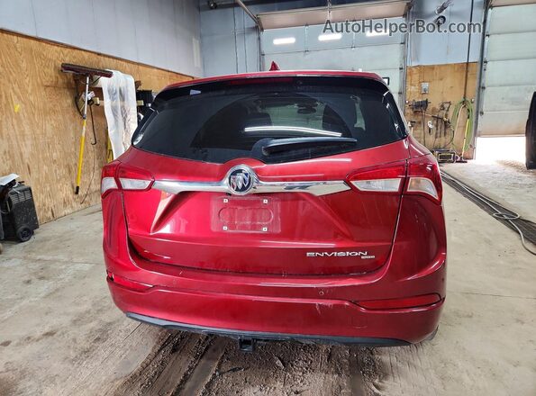 LRBFX2SA4LD110231 2020 BUICK ENVISION Red Rear view