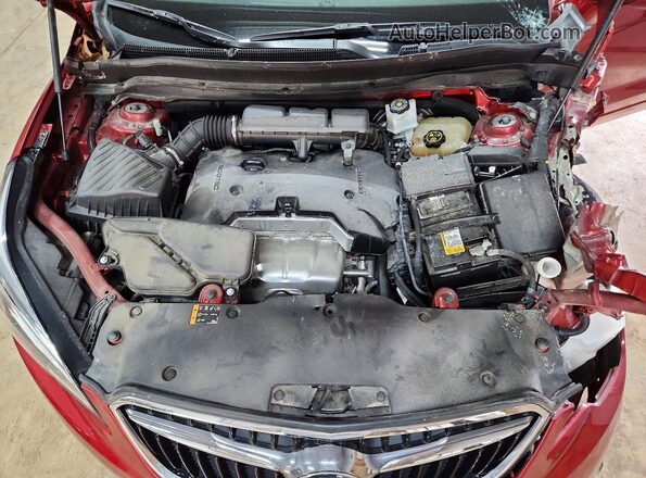 LRBFX2SA4LD110231 2020 BUICK ENVISION Red Engine compartment view