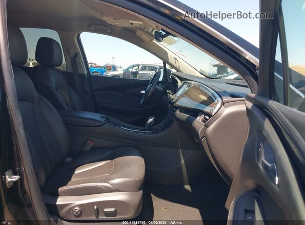 LRBFX2SA5LD125403 2020 BUICK ENVISION Black Front interior view