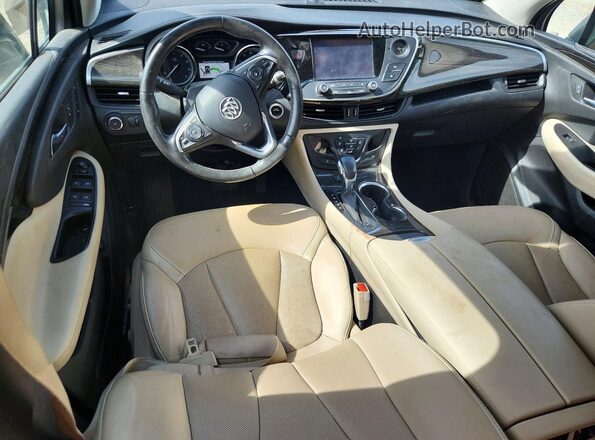 LRBFX2SA6KD021758 2019 BUICK ENVISION Желто-коричневый Вид панели приборов