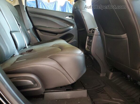 LRBFX2SA8JD084391 2018 BUICK ENVISION Black Rear interior view