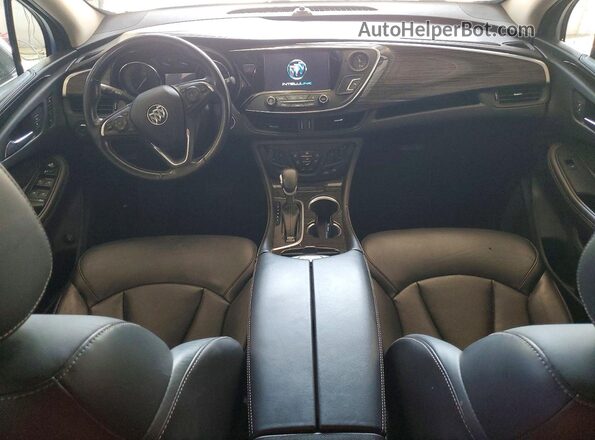 LRBFX2SA8JD084391 2018 BUICK ENVISION Black Dashboard view