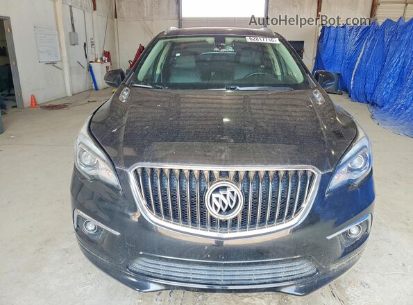 LRBFX2SA8JD084391 2018 BUICK ENVISION Black Front view