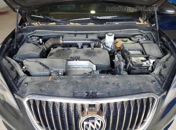 LRBFX2SA8JD084391 2018 BUICK ENVISION Black Engine compartment view
