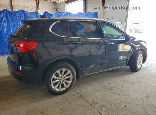 LRBFX2SA8JD084391 2018 BUICK ENVISION Black Rear right
