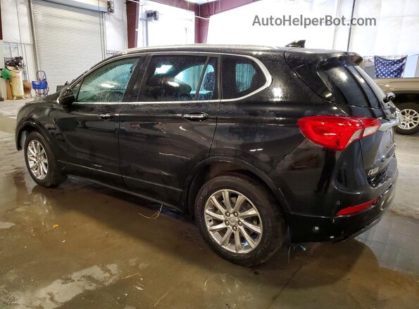 LRBFX2SAXKD000489 2019 BUICK ENVISION Blue Հետևի ձախ