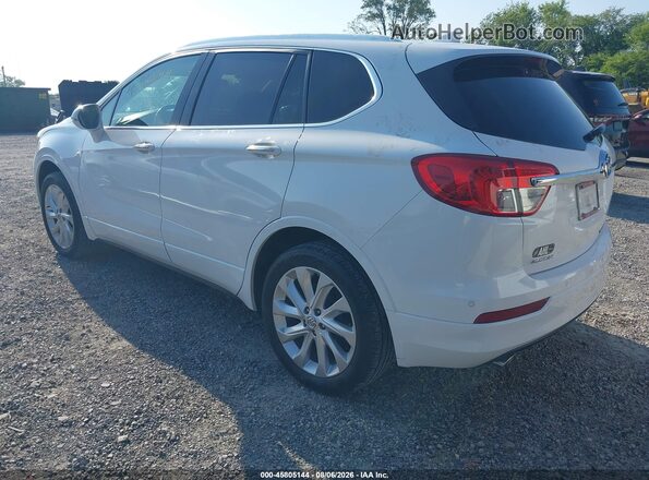 LRBFX3SX0JD003457 2018 BUICK ENVISION White Rear left