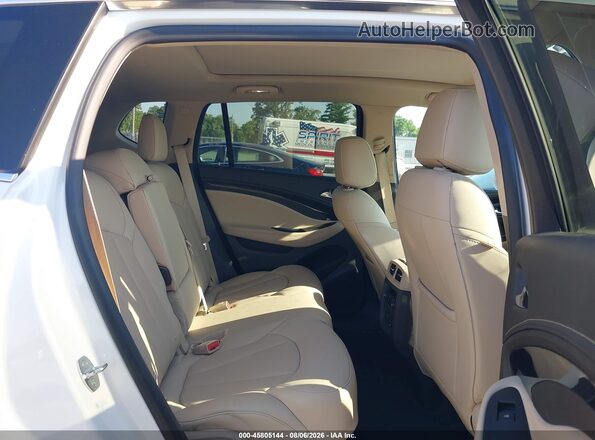 LRBFX3SX0JD003457 2018 BUICK ENVISION White VIN sticker view