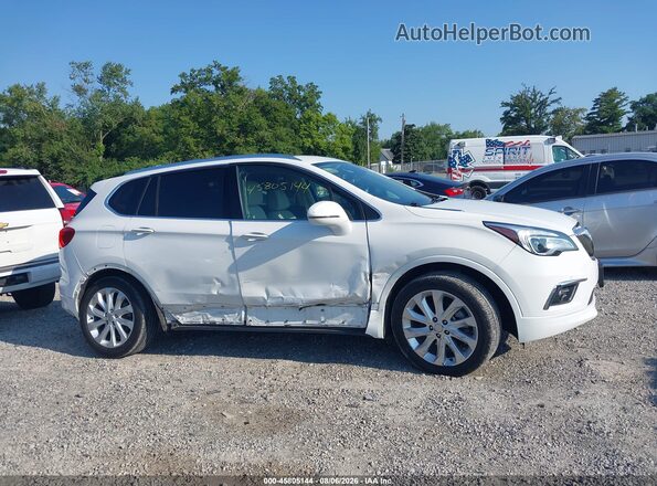 LRBFX3SX0JD003457 2018 BUICK ENVISION White Rear interior view