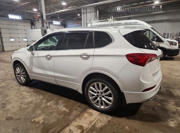 LRBFX3SX6KD033581 2019 BUICK ENVISION White Հետևի ձախ
