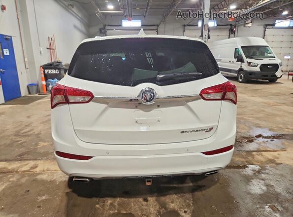 LRBFX3SX6KD033581 2019 BUICK ENVISION White Հետևի տեսք
