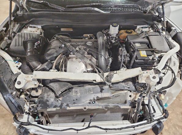 LRBFX3SX6KD033581 2019 BUICK ENVISION White Շարժիչի բաժամունքի տեսք
