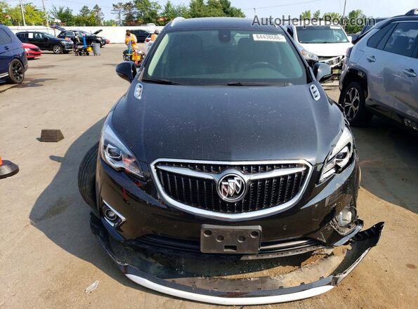 LRBFX3SX7LD013521 2020 BUICK ENVISION Black Front view
