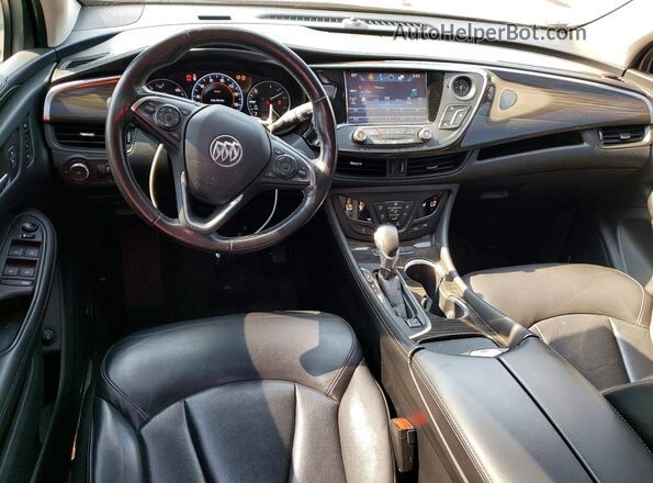 LRBFX3SX7LD013521 2020 BUICK ENVISION Black Dashboard view