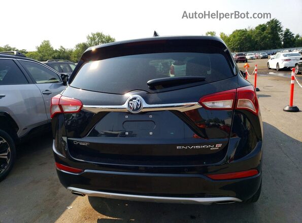 LRBFX3SX7LD013521 2020 BUICK ENVISION Black Rear view