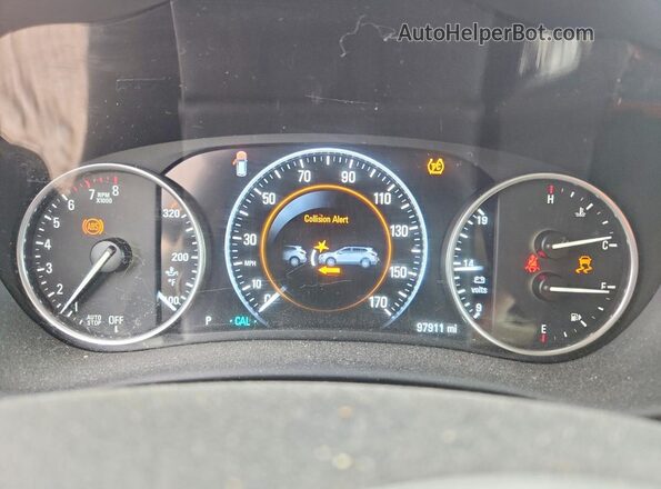 LRBFX3SX9LD138231 2020 BUICK ENVISION White ხელსაწყოთა პანელის ხედი