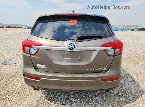 LRBFX3SXXJD000971 2018 BUICK ENVISION Brown უკანა ხედი