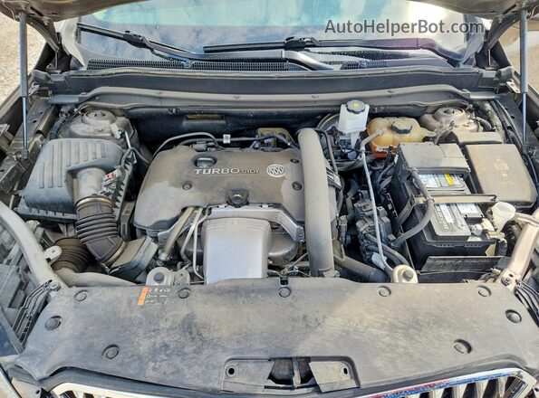 LRBFX3SXXJD000971 2018 BUICK ENVISION Brown უკანა სალონის ხედი