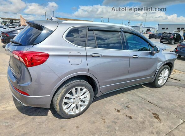 LRBFX4SX0KD010027 2019 BUICK ENVISION Silver Задня права чверть