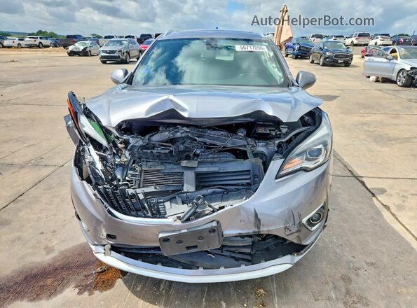 LRBFX4SX0KD010027 2019 BUICK ENVISION Silver Вид спереду