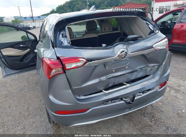 LRBFX4SX7LD216429 2020 BUICK ENVISION Gray Front view
