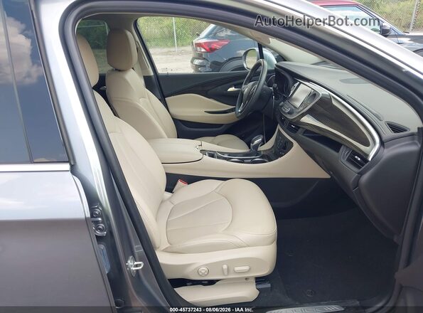 LRBFX4SX7LD216429 2020 BUICK ENVISION Gray Front interior view