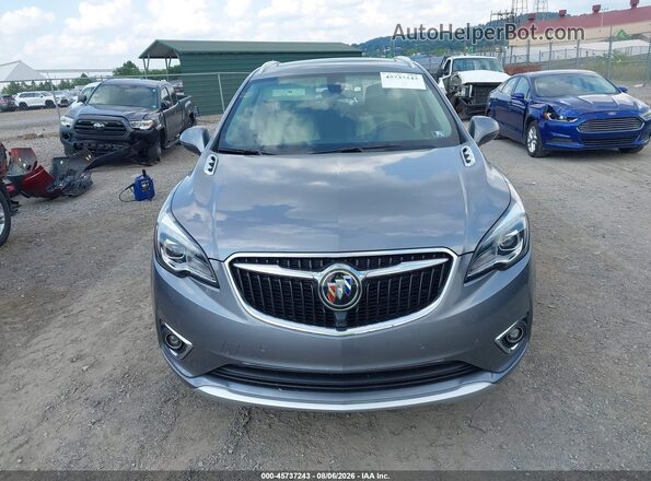 LRBFX4SX7LD216429 2020 BUICK ENVISION Gray Rear interior view