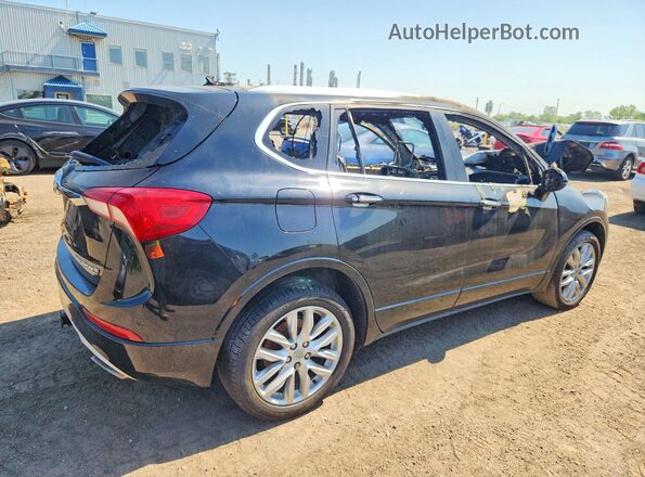 LRBFX4SX9KD019387 2019 BUICK ENVISION Black Rear right