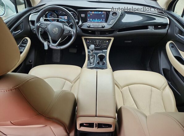 LRBFXASA0HD143180 2017 BUICK ENVISION Silver წინა პანელის ხედი