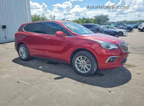 LRBFXASA2HD042836 2017 BUICK ENVISION Red Front right
