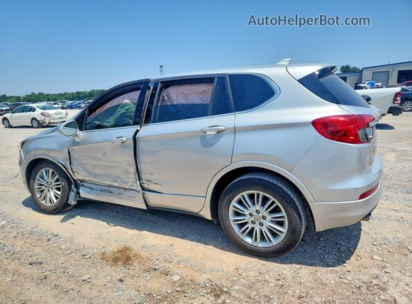 LRBFXASA6HD023237 2017 BUICK ENVISION Silver Задня ліва чверть