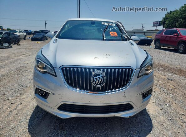 LRBFXASA6HD023237 2017 BUICK ENVISION Silver Вид спереду