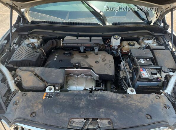 LRBFXASA6HD023237 2017 BUICK ENVISION Silver Вид підкапотного простору