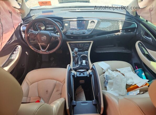 LRBFXASA6HD023237 2017 BUICK ENVISION Silver Вид панелі приладів